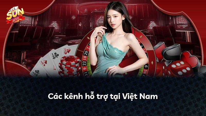Các kênh hỗ trợ tại Việt Nam
