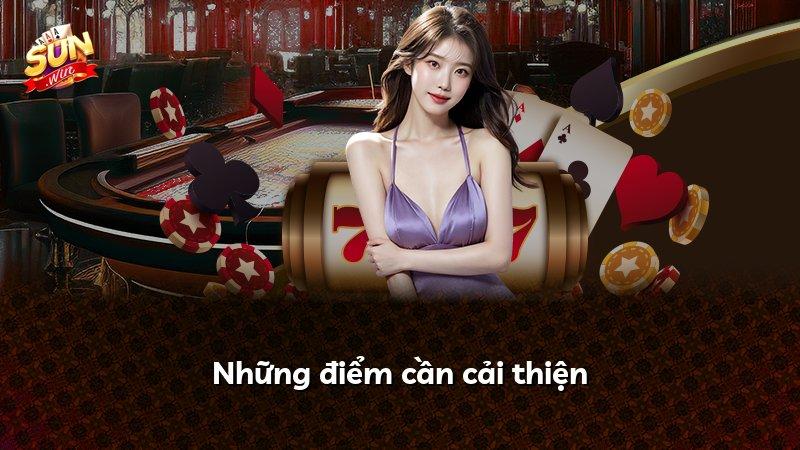 Những điểm cần cải thiện